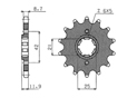 Front sprocket Yamaha Chain 530