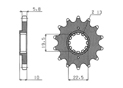 Front sprocket Beta Suzuki Chain 520