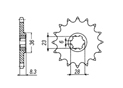 Front sprocket Suzuki Chain 520