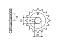 Front sprocket Kawasaki Yamaha Chain 428