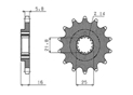 Front sprocket Ducati Chain 520