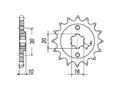 Front sprocket Husqvarna Chain 520